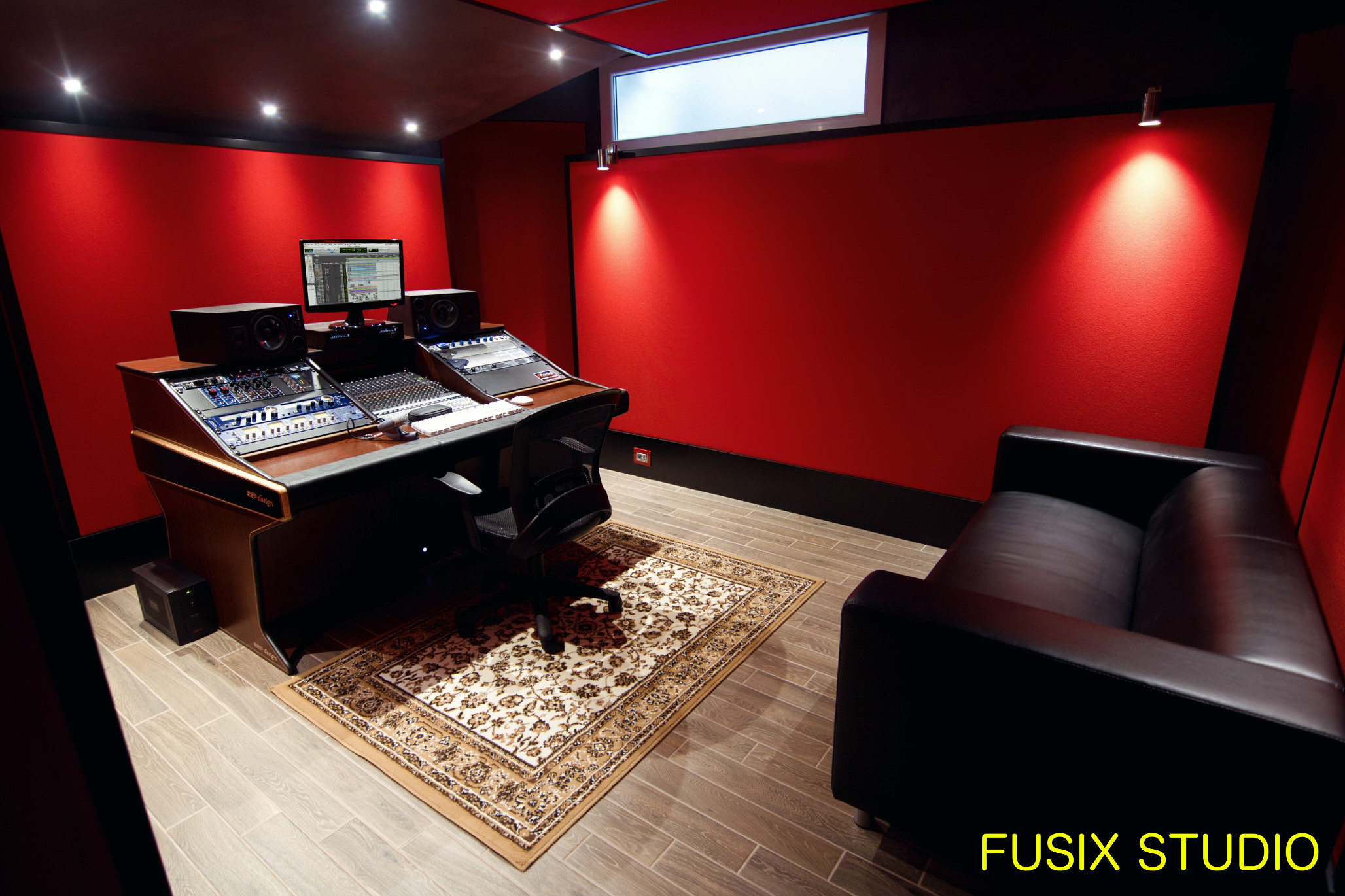 trattamento acustico studio registrazione Fusix Torino