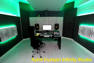 progetto acustico studio registrazione Astrit K