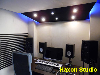 progettazione sala incisione musicale Haxon