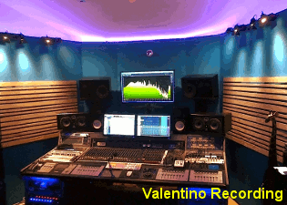 consulenza progetto studio registrazione Valentino