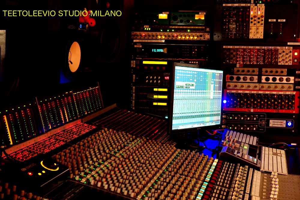 Teetoleevio progettazone studio di registrazione Milano